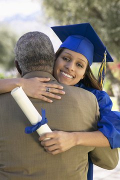Rules of etiquette should be followed when addressing graduation announcements.