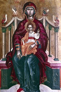 Byzantine art had a direct influence on Serbian Orthodox painting.
