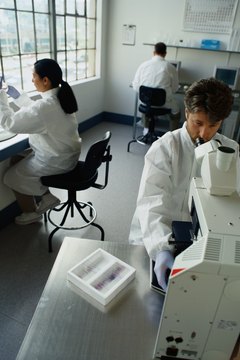 Ryan McVay/Digital Vision/Getty Images Careers in pharmaceutical manufacturing are growing and can be lucrative.