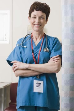 Jupiterimages/Comstock/Getty Images The registered nurse is a highly educated professional.