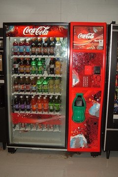 Coca-Cola machines today offer a variety of drinks