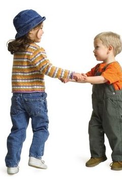 Young children can learn to express their feelings through dance.