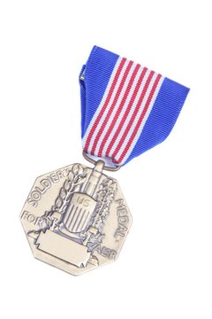 The U.S. military awards many medals for bravery and valor.