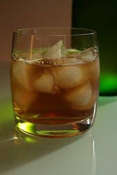 Whiskey freezes at a lower temperature than water.