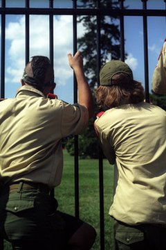 Earning merit badges is an important part of the journey for Boy Scouts.