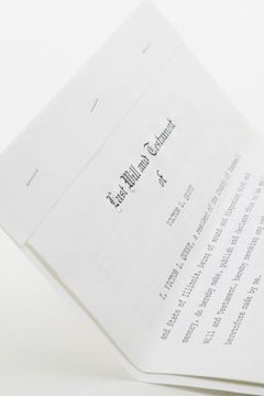 It is common for a wife to inherit through her husband's will.