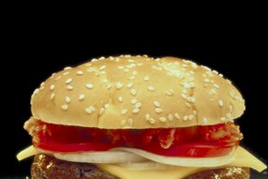 Valor nutritivo de una hamburguesa sin pan