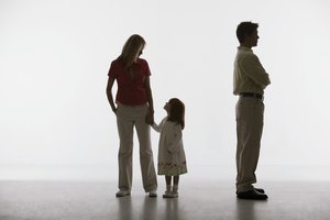 Silhouette of family