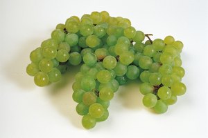 Valor nutricional de las uvas verdes sin semilla