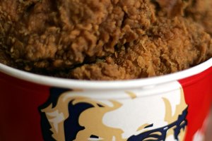 Guía calórica para KFC