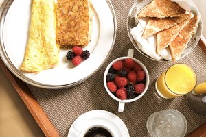Información nutricional de la omelette de cuatro huevos