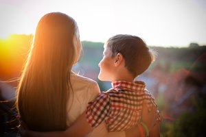 Silhouette of Children