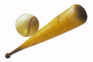 ¿Cuáles son las dimensiones de un bate de béisbol de madera?