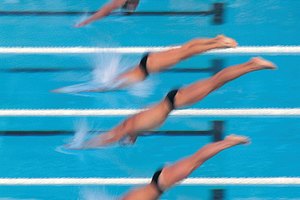 ¿Qué usan los nadadores olímpicos?