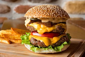 ¿Cuántas calorías tiene una hamburguesa?