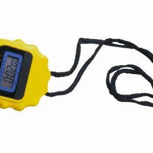 Instructions for the Sportline Stopwatch 240