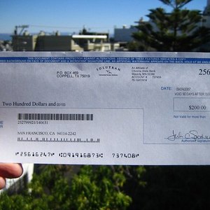 This check is backed by a bank guarantee and FDIC insurance.