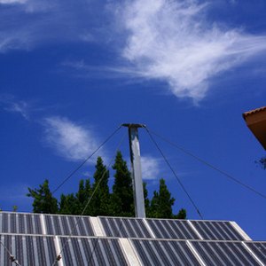 Photovoltaic installations are popular for homes.