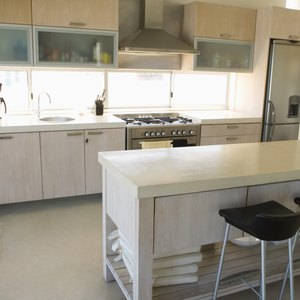 Function meets form in a contemporary kitchen.