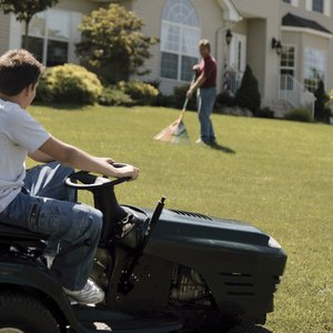 Riding lawn mower