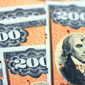 James Madison' portrait on $200 EE savings bond