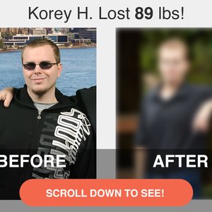 Korey H.丢失了89磅