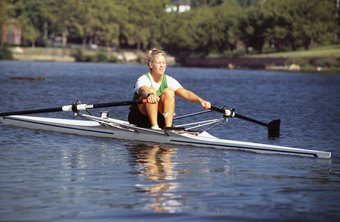 Female rowers are muscular and yet relatively lean.