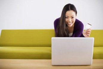 Gift credit cards can usually be used at online retailers.