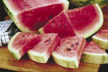 Watermelon is a low-calorie food.