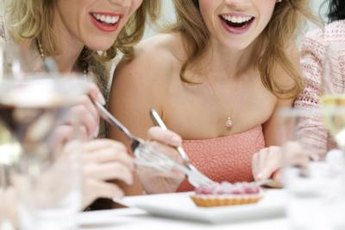 Sharing dessert lets you indulge without overindulging.