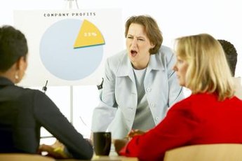 Defuse your boss's displeasure with an apology.