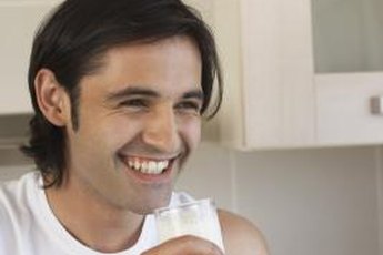 Vitamin D, a nutrient found in milk, promotes men's wellness in numerous ways.