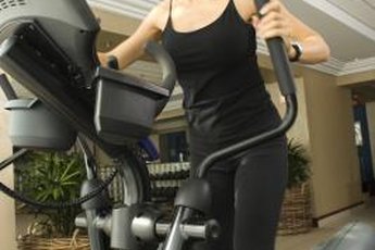 You'll burn calories and improve your cardiovascular system on the elliptical.