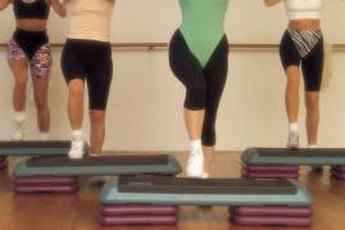 Hard floors are ideal for step aerobics.