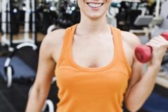 Women should perform three to four sets of 12 to 20 repetitions for weight lifting exercises.
