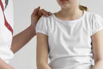 In some cases, social workers assist battered children.