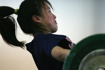 The clean and jerk requires a huge amount of force and power.