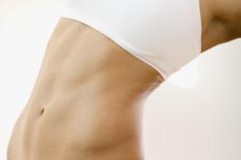 Consume the right amounts of fiber and protein for a flat stomach.