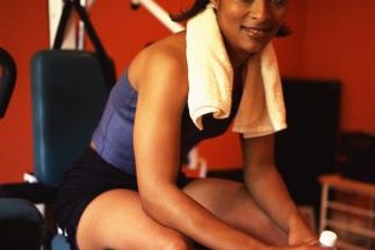 Fluid retention from exercise can make the scale creep upward.