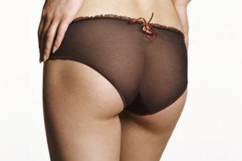 Bicycling can help build a shapely derriere.