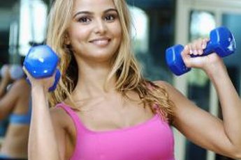 Numerous 10-pound dumbbell workouts can be performed at home.