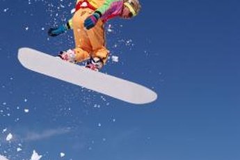 A tough jump on uneven terrain can cause ugly scratches on your snowboard.