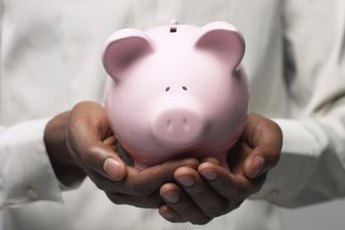 Treasure the value of a coin by using a piggy bank.