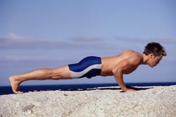 You can use your body weight to tone and build muscles without added equipment.
