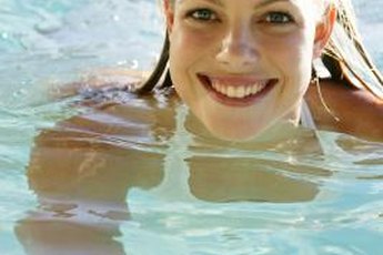 Swimming laps tones you from head to toe.