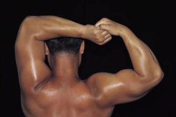 Overbuilding your upper arms can affect range of upper arm motion.