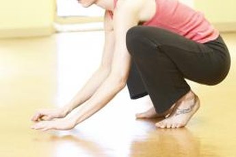 Poor ankle dorsiflexion will prevent your heel from touching the floor as you squat.