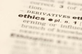 Good work ethics are essential for business practices.