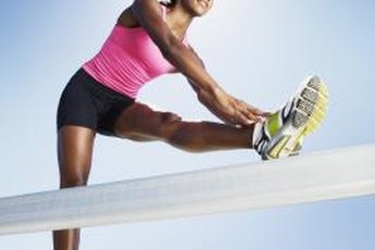 Bleachers provide a challenging workout session.