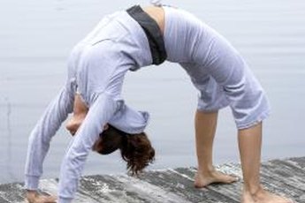 Urdhva Dhanurasana stretches the entire front of your body.